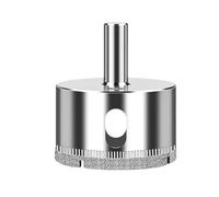 Punta da trapano in acciaio integrato for vetro e piastrelle, perforatrice for marmo, punta elettrolitica, apri fori for vetro(17mm)