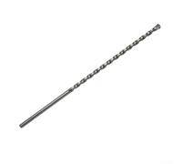 Punta da trapano lunga per calcestruzzo per muratura, 300 mm, con gambo triangolare, punta in carburo, per pietra calcarea e calcestruzzo leggero, compatibile con Hammer Plus, per trapani SDS (8 x 300