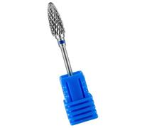 Punta da Trapano Manicure in Tungsteno Blu per Pulizia Unghie | Lega Leggera, Taglio Preciso e Struttura Robusta, Uso Multifunzione per Rifinitura e Peeling