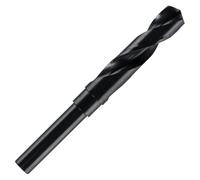 Punta da trapano per fabbro HSS, 17 mm, con gambo ridotto, per alluminio, acciaio, legno, plastica, non ferrosi, ecc. (17 mm)