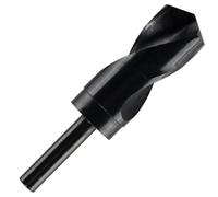 Punta da trapano per fabbro HSS, 39 mm, con gambo ridotto, per alluminio, acciaio, legno, plastica, non ferrosi, ecc.
