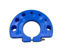 Punta da trapano per smerigliatrice angolare, struttura in plastica ABS con intagli di varie dimensioni per affilare acciaio ad alta velocità, duro