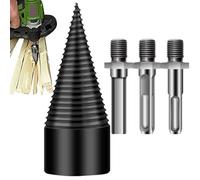 Punta Da Trapano Per Spaccalegna - Alesatore Per Tronchi In Acciaio Di Precisione, Artefatto Per Spaccatura Del Legno | Kit Di Per Spaccare Per Uomini Che Amano Il Lavoro Agricolo In Campegg