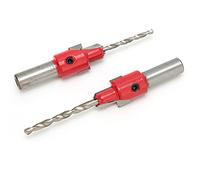 Punta da Trapano Svasatore, Punta da Trapano Svasatore per Metallo Punta per Vite Conica per Compensato di Truciolare per Plastica PVC, Gomma