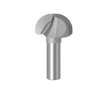 Punta del router for scatola centrale con codolo da 1 pezzo da 12 mm - raggio 1/4 for utensile da taglio for la lavorazione del legno(12X19.05)