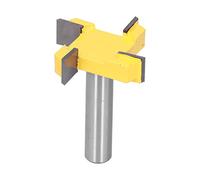 Punta del router per superficie 4 lastra con punta a flauto che appiattisce lo strumento di piallatura della fresa per la lavorazione del legno CNC (12mm handle)