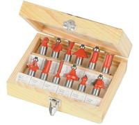 Punta Del Router Set, 1.3cm, 12PC, per Fresatrice Strumenti Per Silverline