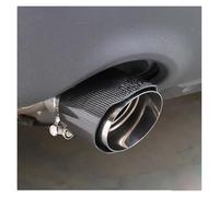 Punta Del Silenziatore Del Tubo Di Scarico Per Auto Da 76-101mm Per Mazda CX-5 Cx-4 Cx-3 Per Mazda Per Axela Tubo Di Scappamento(Straight glossy)