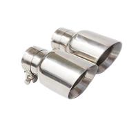 Punta del silenziatore del tubo di scarico - Terminale di scarico per auto( 66mm in 101mm Out)