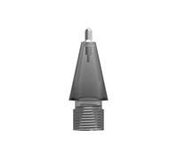 Punta della matita Punta dell'ago di ricambio Punta Crystal Diamond Punta di ricambio trasparente per Apple Pencil, accessori per pennini per matite, punta per pennini ad alta sensibilità (Bianco)