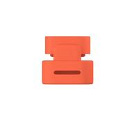 Punta della penna stilo Copertura protettiva Top Button Cap sostituzione per Logitech Crayon matita digitale pennino Protector Cap Accessori (Cappuccio arancione)