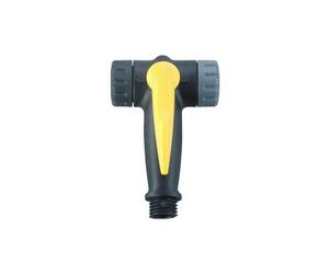 Punta della pompa a doppia testa topeak nero giallo