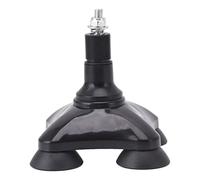 Punta della stampella Punta del piede del bastone da passeggio antiscivolo Buona stabilità Accessorio ABS per la sostituzione