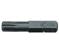 Gedore 686 5 S-010 - Punta cacciavite 1/4", confezione da 10 pezzi, RIBE M5