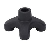Punta di canna aoveew 4 polo pesante non slittamento non slittamento a base di base in gomma addominali per albero di canna da 19 mm