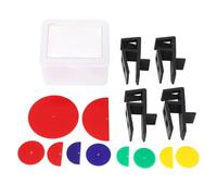 Punta di carpenteria set di piedi multifunzionale calcio di punta strumento di scriba per la lavorazione del mobile in legno Materiale ABS Materiale 15 mm a 18 mm Tanbo