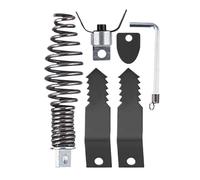 Punta di coclea per trapano, kit di testa di taglio per pulizia di tubazioni - Sbocco con strumento per riparazione idraulica commerciale bagno lavello casa