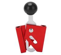 Punta di palo della tenda Cap Anti Puntura Arrotiglia rotonda Cap tappo superiore Supporto a tenda Tenda Thimble (Rosso)
