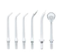 Punta Di Ricambio For Idropulsore, Compatibile Con Le Testine Degli Ugelli Dell'irrigatore Orale Elettrico Waterpik WP-72/WP-70/WP-75/WP-65/WP-60(6pcs MIXED)