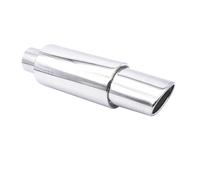 Punta Di Scarico Car Escape Exhaust Systems 63MM Auto Racing Sport Muffler Turbo Sound Boost Tips Modifica Accessori 2,5 Pollici Coda Marmitta Auto Scarico Tubo(XH-EP090-SL)