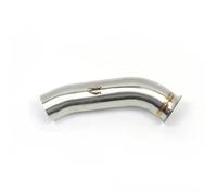 Punta di Scarico Coda Slip On per KTM Duke 125 250 390 RC390 2017-2020 Sistema di Scarico per Moto Silenziatore Tubo di Collegamento Centrale modificato Silenziatori terminali per Moto(Type A)