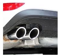 Punta di scarico del tubo di coda in acciaio inossidabile per VW Golf Jetta