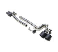 punta di scarico per auto Per A3 Per Sportback 2012-2019 Fino A S3 Marmitta 1 Set Terminale Di Scarico Per Auto Tubo Di Scarico Terminale Scarico Auto(Carbon Fiber)