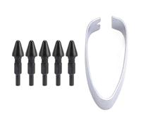 Punta di Sostituzione dei Pennini a Pennello Stilo per Protocollo AES 3.0 5pcs Black Plastic 4096 Sensibilità di Pressione con Design Fine per il Disegno Accurato per Prelevare