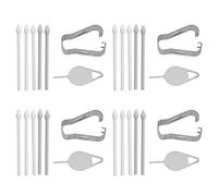 Punta Di Sostituzione Per Materiale ABS Durevole Installazione Facile Set Con 20 Pennini 4 Aghi 4 Pinzette Adatto Per S21 Ultra E S21 Ultra 5G Stylus