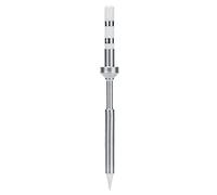 Punta di Stagno Mini Punta di Saldatura per Ferro da Saldare Elettrico TS100, 9.5mm e 10mm, Sostituzione Rapida - Riscaldamento Veloce, Materiale Resistente, Adatta a Uso (TS-I)