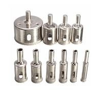 Punta di trapano rivestito con diamante per piastrelle in vetro in vetro in cer per trivellazione di perforazione strumenti di rimozione,6mm 1PC