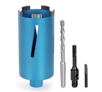 Punta diamantata M22 per trapano a corona con turbo, incl. SDS-Plus, diametro 92 mm, lunghezza totale 200 mm, trapano a secco a umido per calcestruzzo