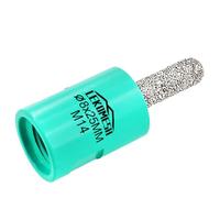 Punta Diamantata per Mortaio - 8mm x 25mm Punta per Fresatura per Vecchio Mortaio,Soffiato,Mattoni Danneggiati o Rimozione di Pietre Naturali,Filettatura M14 LEKOMESH