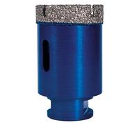 Punta diamantata per piastrelle Mexco con inserto in cera, attacco M14, adatta per forare porcellana, ceramica e pietra - 38 mm