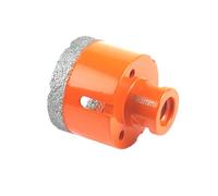 Punta diamantata saldata sottovuoto, Diamond Brazed Core Dry Drill Bit 6-100mm Black For Porcelain Tiles Marble Glass Granite(10mm)