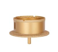 Punta diamantata saldata sottovuoto, Triangular Handle Vacuum Brazed Diamond Core Drill Bit for Masonry Tile Multiple Sizes(90-114mm)