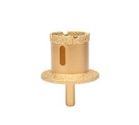 Punta diamantata saldata sottovuoto, Triangular Handle Vacuum Brazed Diamond Core Drill Bit for Masonry Tile Multiple Sizes(40-60mm)