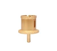 Punta diamantata saldata sottovuoto, Triangular Handle Vacuum Brazed Diamond Core Drill Bit for Masonry Tile Multiple Sizes(45-60mm)
