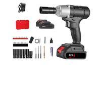 Punta driver per asta di terra, presa in acciaio cromato ad alta coppia per martelli, gambo quadrato o rotondo, argento