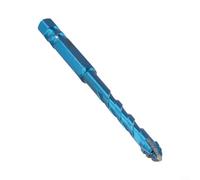 Punta eccentrica a quattro scanalature per praticare fori in piastrelle di vetro, cemento, granito e plastica dura con prestazioni stabili e precise (12 mm)