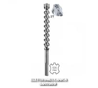 PUNTA ELICOIDALE 16 x 340 2T CON ATTACCO SDS MAX HITACHI PER MARTELLO