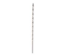 Punta elicoidale, 4mm HSS extra lunga 200mm Punta elicoidale Codolo cilindrico Trapano a coclea Utensili per la lavorazione del legno per legno Plastica Lega di alluminio