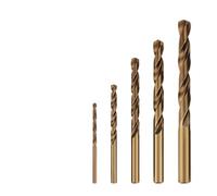 Punta elicoidale a coda diritta Set di punte elicoidali M35 in cobalto per ferro e metallo, asta per calcestruzzo, accessori per metallo, acciaio inox(6,9 mm,1 PC)