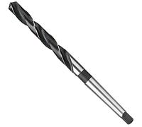 Punta elicoidale per metallo, DIN 345, fresata e levigata, attacco con cono morse in acciaio (16)