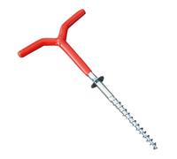 Punta elicoidale per sul ghiaccio - Filo - Punta elicoidale per la stabilità | Coclea di ghiaccio Robte, forte supporto per aste, alloggio per la invernale per siche chiodi per lago