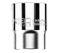 Punta esagonale 3/4", 30 mm, acciaio CrV, DIN3124, certificato TÜV, n. 08-308
