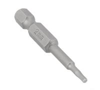Punta esagonale per cacciavite, lunga 50 mm, con funzione magnetica per una migliore presa in utensili elettrici (2 mm)