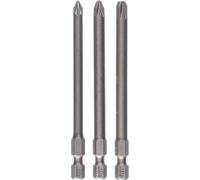 Bosch Punte Extradura PZ1, PZ2, PZ3 x 89 mm – 3 pezzi