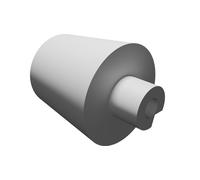 Punta Ferro Arricciacapelli per Babyliss Pro 15mm Resina Termo 3D