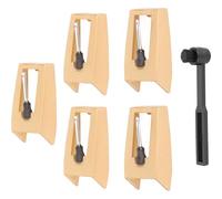 Punta fonografo ago giradischi ago con spazzola fonografo parte di ricambio per i giocatori